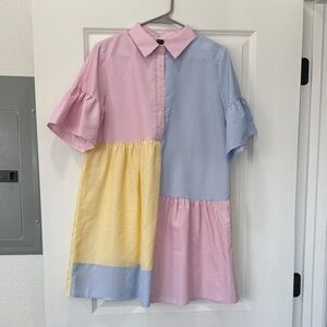 SHEIN Multicolor Striped Women’s Dress Size Small